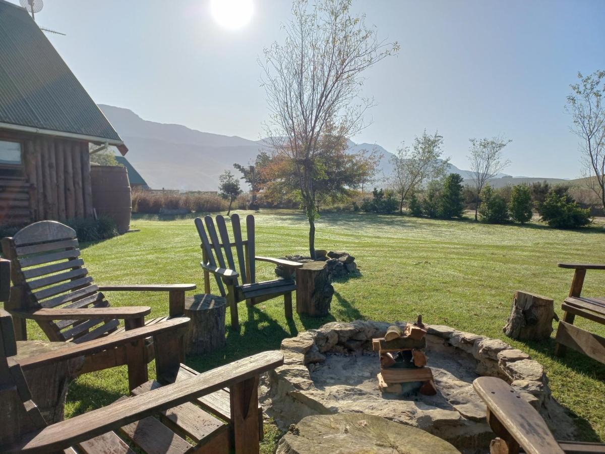A Log Home At Buffalo Creek Buffeljagsrivier エクステリア 写真